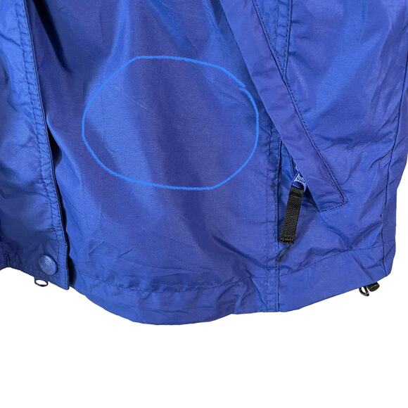 VTG 90s COLUMBIA SPORTSWEAR Women's Full Zip Boulder Ridge Jacket Blue Small - Picture 16 of 16